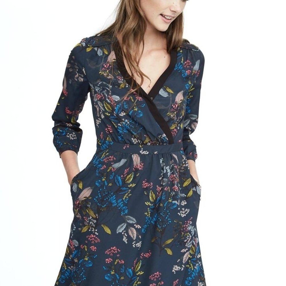 Floral Maxi Dress with Pockets